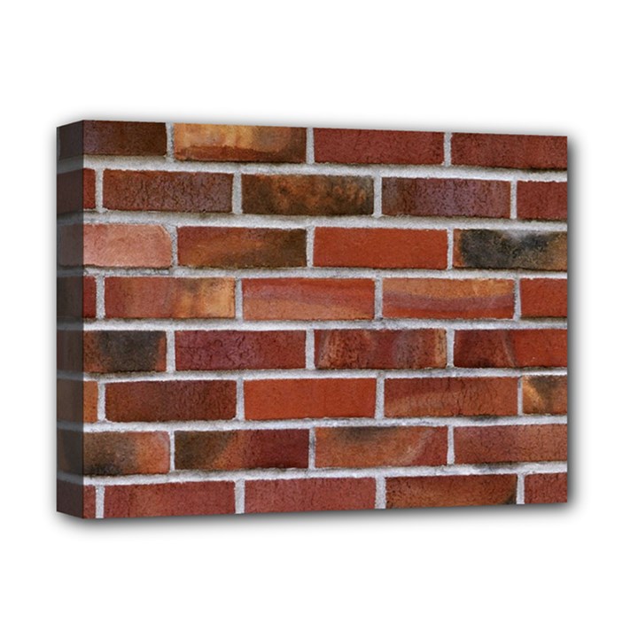 COLORFUL BRICK WALL Deluxe Canvas 16  x 12  