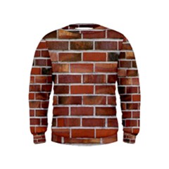 Colorful Brick Wall Boys  Sweatshirts