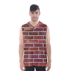 Colorful Brick Wall Men s Basketball Tank Top