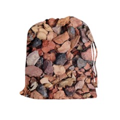 Colored Rocks Drawstring Pouches (extra Large)