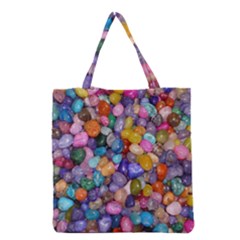 Colored Pebbles Grocery Tote Bags