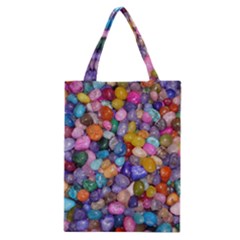 Colored Pebbles Classic Tote Bags