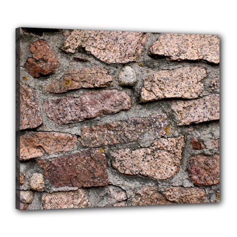 Cemented Rocks Canvas 24  X 20 