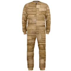 Block Wall 2 Onepiece Jumpsuit (men)  by trendistuff