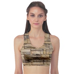 Block Wall 1 Sports Bra