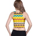 Zig zag Racer Back Crop Top View2