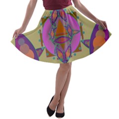 A-line Skater Skirt