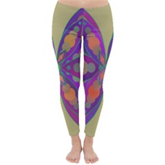 Fly-mandala Winter Leggings 