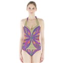 Women s Halter One Piece Swimsuit View1