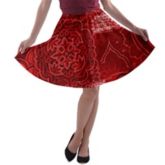 A-line Skater Skirt