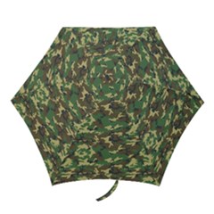 Camo Woodland Mini Folding Umbrellas