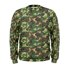 Camo Woodland Men s Sweatshirts by trendistuff