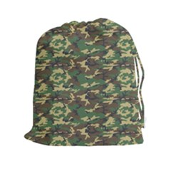 Camo Woodland Drawstring Pouches (xxl)