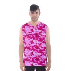 Camo Pink Men s Basketball Tank Top by trendistuff