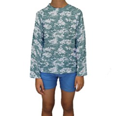 Camo Digital Urban Kid s Long Sleeve Swimwear