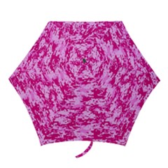 Camo Digital Pink Mini Folding Umbrellas