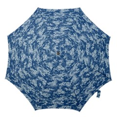 Camo Digital Navy Hook Handle Umbrellas (medium)