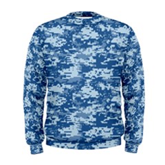 Camo Digital Navy Men s Sweatshirts by trendistuff