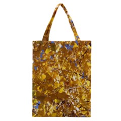 Yellow Leaves Classic Tote Bags