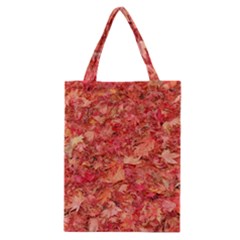 Red Maple Leaves Classic Tote Bags