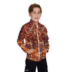 Orange Leaves Wind Breaker (kids)