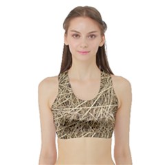 Women s Sports Bra With Border by trendistuff