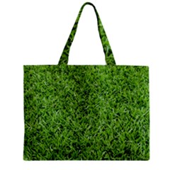 Green Grass 2 Zipper Tiny Tote Bags by trendistuff