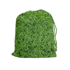 Green Grass 2 Drawstring Pouches (extra Large)