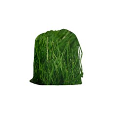 Green Grass 1 Drawstring Pouches (small) 