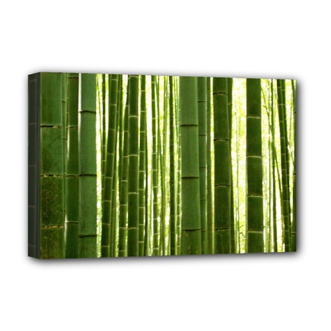 Bamboo Grove 2 Deluxe Canvas 18  X 12   by trendistuff