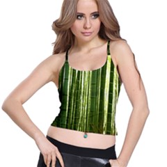 Bamboo Grove 2 Spaghetti Strap Bra Tops