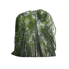 Bamboo Grove 1 Drawstring Pouches (extra Large)