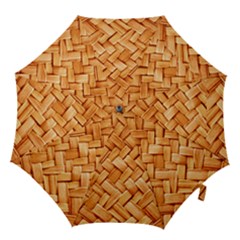 Woven Straw Hook Handle Umbrellas (large)