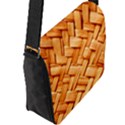 WOVEN STRAW Flap Messenger Bag (L)  View2