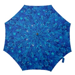 Turquoise Glass Hook Handle Umbrellas (medium)