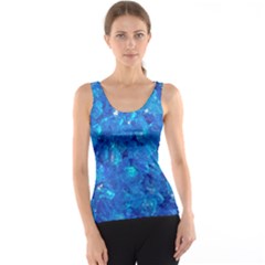 Turquoise Glass Tank Top