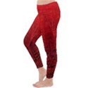 SHADES OF RED Winter Leggings  View2