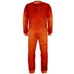 Orange Dot Art Onepiece Jumpsuit (men)  by trendistuff