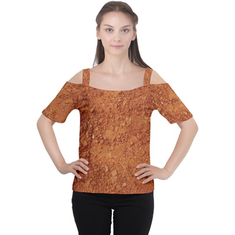 Women s Cutout Shoulder Tee by trendistuff