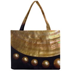 Golden Pearls Tiny Tote Bags by trendistuff