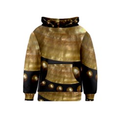 Golden Pearls Kid s Pullover Hoodies by trendistuff