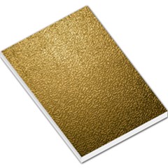 Gold Plastic Large Memo Pads by trendistuff