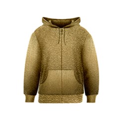 Gold Plastic Kids Zipper Hoodies by trendistuff