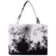 Fractal Tiny Tote Bags by trendistuff