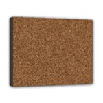 DARK BROWN SAND TEXTURE Canvas 10  x 8 