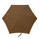 DARK BROWN SAND TEXTURE Mini Folding Umbrellas