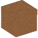 DARK BROWN SAND TEXTURE Storage Stool 12  