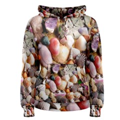 Colorful Sea Shells Women s Pullover Hoodies by trendistuff