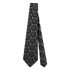 Black Honeycomb Neckties (two Side)  by trendistuff