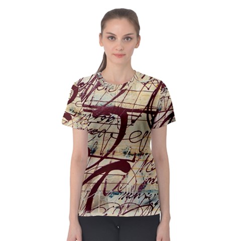 Abstract 2 Women s Sport Mesh Tees by trendistuff